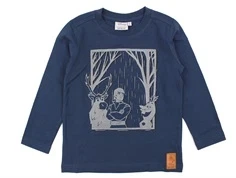 Wheat t-shirt Frozen midnight navy reflective